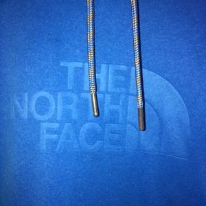 The North Face blue hoodie